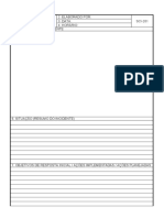 Formulario SCI 201 Espaço Confinado