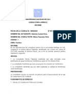 Derecho de Peticion Caja de Compensacion