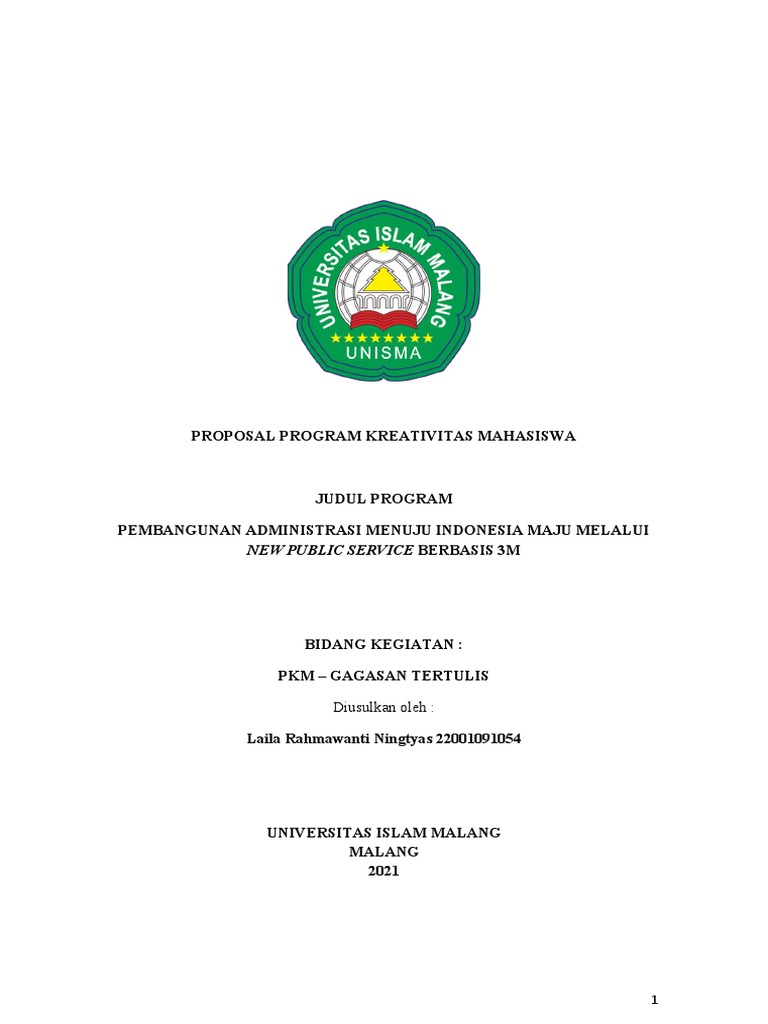 PKM GT Laila | PDF | Ilmu Sosial | Komputer