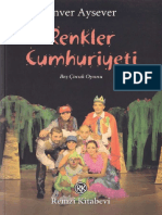 Enver Aysever Renkler Cumhuriyeti Remzi Kitabevi