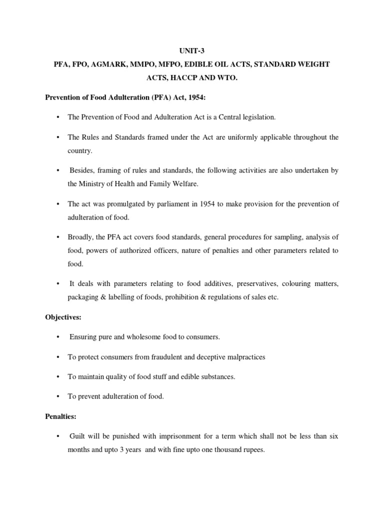 FSQC Unit-3 | PDF | Hazard Analysis And Critical Control Points ...