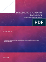 Health Economics