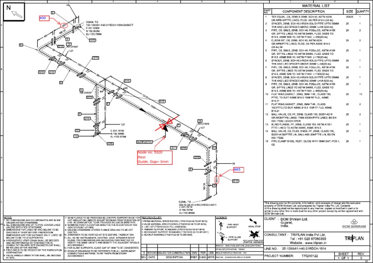 Piping Material Specification Document | PDF | Pipe (Fluid Conveyance ...