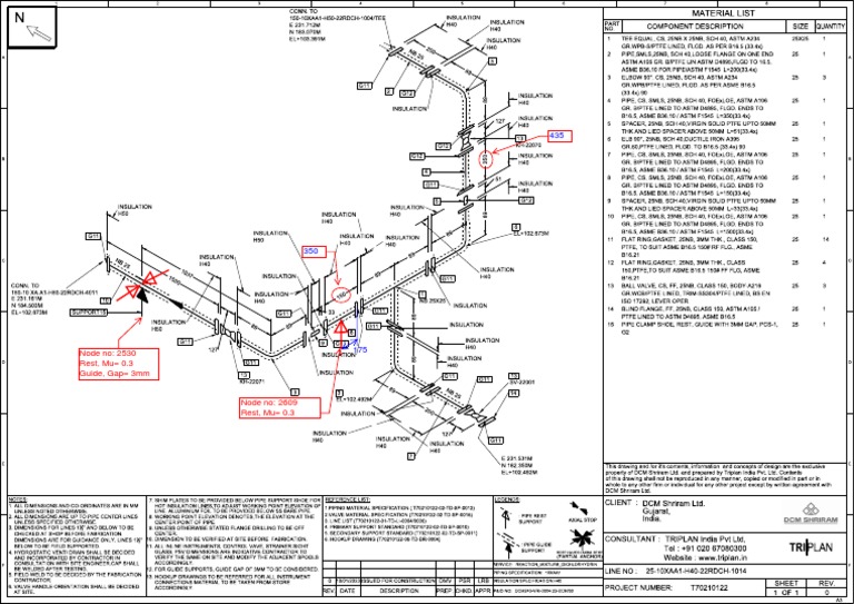 Piping Material Specification Document | PDF | Pipe (Fluid Conveyance ...