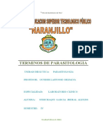 Terminos de Parasitologia