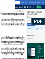 Dreamy Night - Comfi Beats Lilypichu Piano Solo Sheet Music For Piano (Solo) Musescore - Com 8