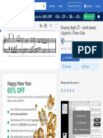 Dreamy Night - Comfi Beats Lilypichu Piano Solo Sheet Music For Piano (Solo) Musescore - Com 6