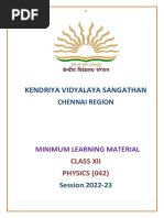 001 Xii Phy Study Materials Minimum Learning Material