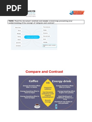 Compare and contrast 