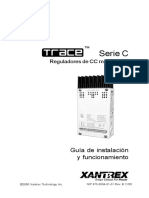 Manual Instrucciones Regulador Xantrex Serie C