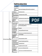 Claves de Matricula