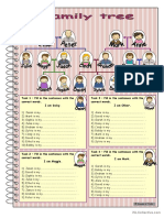 Family Tree - For Intermediate Ss - With Key