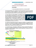 Anexo Estudio Hidrologico y Diseño Del Canal Arroyo La Mata