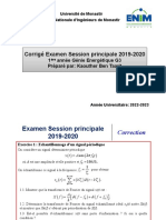 Corrigé Examen 2019-2020 Session-Principale