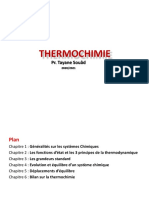 Cours Thermochimie 2021