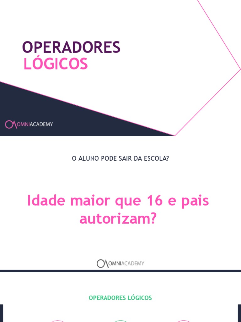 JAVA+ +S04L06+ +Realizando+Operações+Lógicas+Com+Java | PDF ...