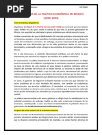 Nacionalización de la Banca en México 1982 | PDF | Inflación | Bancos