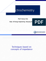 Electrochemistry: Prof. Hansu Kim