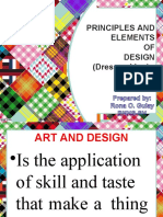 Principles and Elements OF Design (Dressmaking)