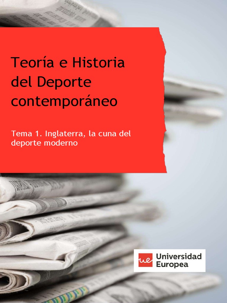 Historia Del Deporte 1 | PDF | Asociación de Futbol | Deportes