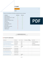 PentestTools SubdomainFinder Report