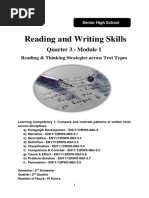 RAW11 - Q3 - Reading and Thinking Strategies Across Text Types - STUDS