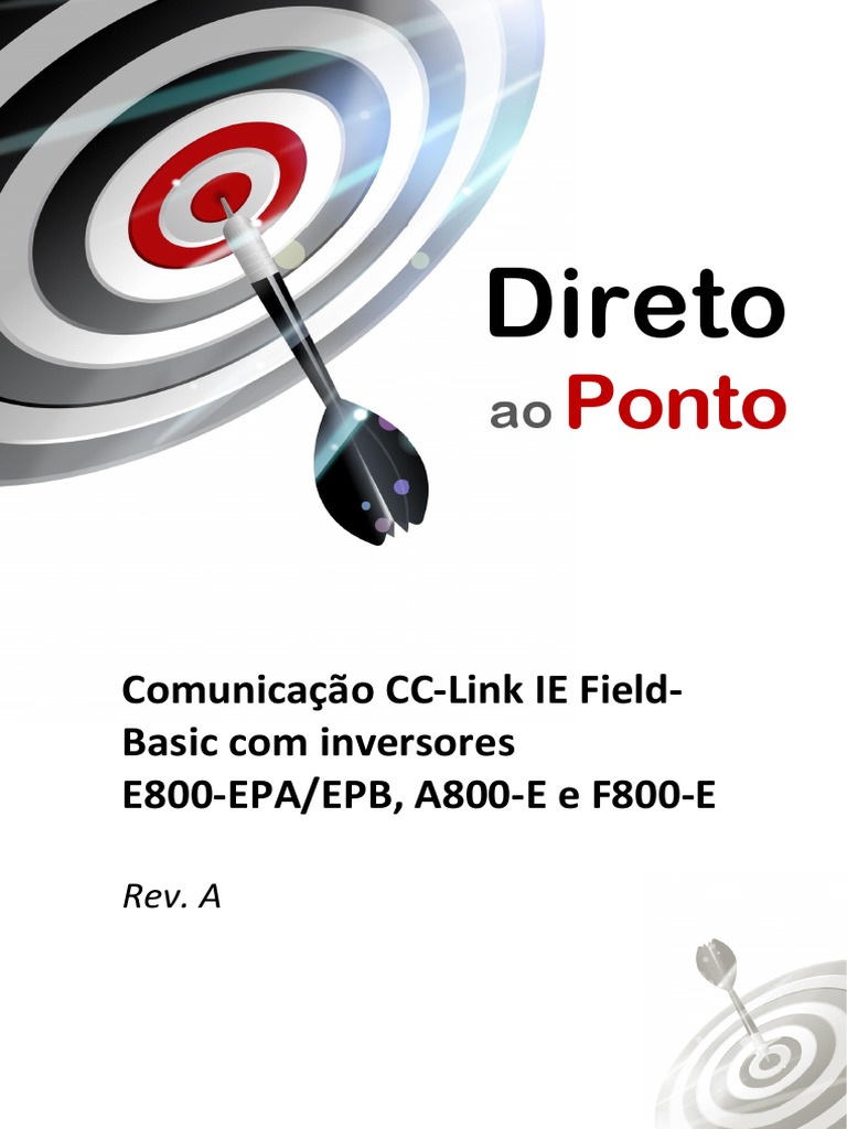 Configuração Cc Link Ie Com Inversores E800 E Pdf Rede De 