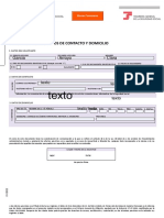 Formulario de Variación de Datos de Contacto Editable