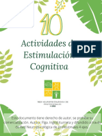 Cuadernillo 10 - Estimulación Cognitiva - 4 Ejes