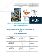 Plan de Contingencia y Respuesta Ante Emergencias GDC - V2