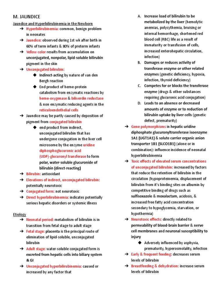 M. Jaundice PDF Breastfeeding Breast Milk