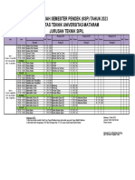 A130523 Jadwal Kuliah KSP 2023