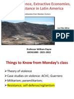 Unit 4 - Violence, Extractives and Resistance - Parts 4,5,6 (Eclass)
