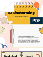  Brainstorm Presentasi