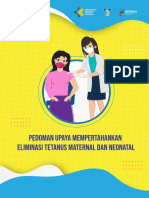 Pedoman Upaya Mempertahankan Eliminasi Tetanus Maternal dan Neonatal 2023