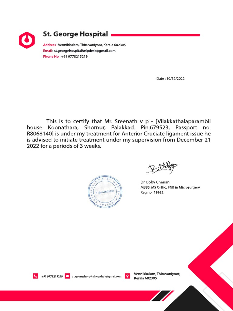 Medical Letter | PDF