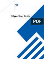 NSync User Guide V1.2.1