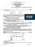 OJChimie Clasa 8 2023 Subiecte LMA