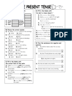 Simple Present Activity