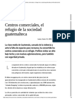 Centros Comerciales, El Refugio de La Sociedad Guatemalteca - AméricaEconomía