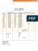 Assay Report