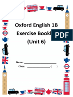 Oxford English 1B Exercise Booklet (Unit 6)