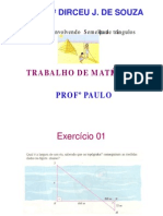 Exercício de Matemática