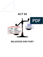 Act 54 Balanced