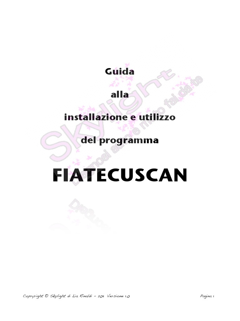 Manuale Fiatecuscan | PDF
