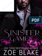 Sinister Game - Dark Obsession 2 - Zoe Blake