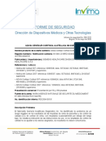 Informe de Seguridad - 056-2023 - ADVIA CENTAUR CORTISOL & ATELLICA IM CORTISOL