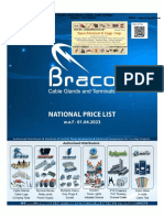 Braco Lugs & Glands Price List Wef 01-04-2023