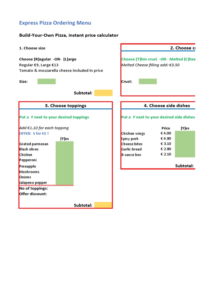 Excel Worksheet 9 | PDF