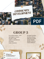 Group 3 Community Development